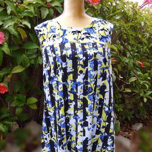 Peter Pilotto Flirty Hem  Sleeveless Floral  Dress